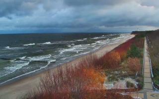 Dziwnów plaża - wschód - 21-11-2024 06:54