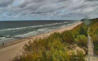 Dziwnów plaża - wschód - 17-09-2025 10:29