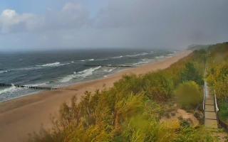 Dziwnów plaża - wschód - 17-09-2025 13:31
