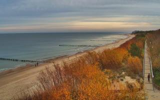 Dziwnów plaża - wschód - 01-11-2025 13:54