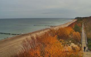 Dziwnów plaża - wschód - 02-11-2025 12:25