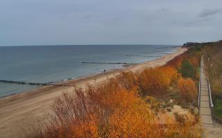 Dziwnów plaża - wschód - 02-11-2025 12:40