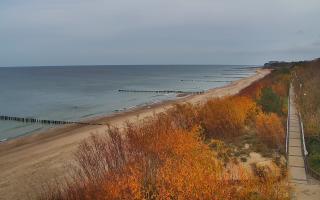 Dziwnów plaża - wschód - 02-11-2025 13:03