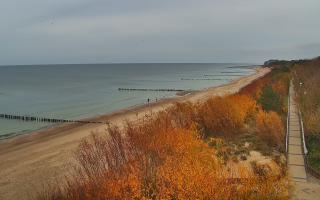 Dziwnów plaża - wschód - 02-11-2025 13:10