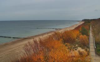 Dziwnów plaża - wschód - 02-11-2025 13:41
