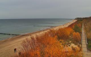 Dziwnów plaża - wschód - 02-11-2025 14:11