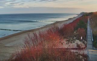 Dziwnów plaża - wschód - 18-12-2025 08:59