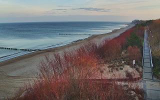 Dziwnów plaża - wschód - 18-12-2025 09:14