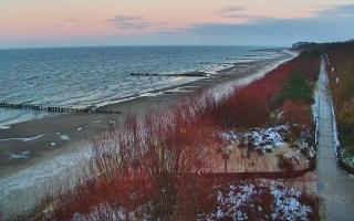 Dziwnów plaża - wschód - 14-01-2026 15:04