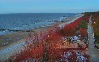 Dziwnów plaża - wschód - 14-01-2026 15:26