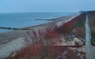 Dziwnów plaża - wschód - 16-01-2026 07:09