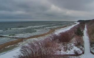 Dziwnów plaża - wschód - 29-01-2026 11:00