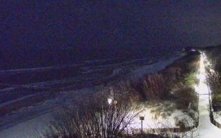 Dziwnów plaża - wschód - 30-01-2026 22:55