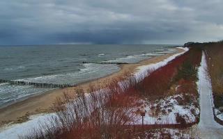 Dziwnów plaża - wschód - 15-02-2026 08:42