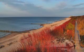 Dziwnów plaża - wschód - 26-02-2026 15:49