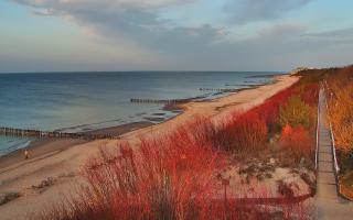 Dziwnów plaża - wschód - 26-02-2026 15:56