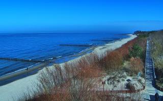 Dziwnów plaża - wschód - 17-03-2026 11:45
