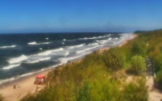 Dziwnów plaża - wschód - 08-07-2026 10:55