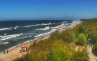 Dziwnów plaża - wschód - 08-07-2026 11:10