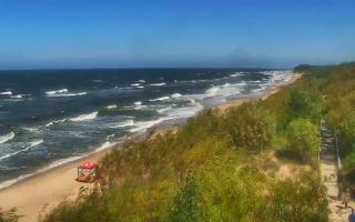 Dziwnów plaża - wschód - 08-07-2026 11:25