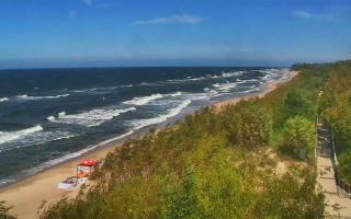 Dziwnów plaża - wschód - 08-07-2026 12:34