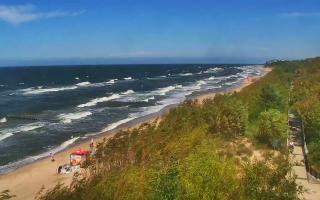 Dziwnów plaża - wschód - 08-07-2026 12:49