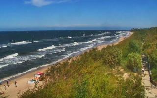 Dziwnów plaża - wschód - 08-07-2026 12:56