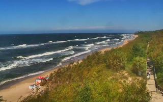 Dziwnów plaża - wschód - 08-07-2026 13:04
