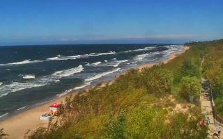 Dziwnów plaża - wschód - 08-07-2026 13:19