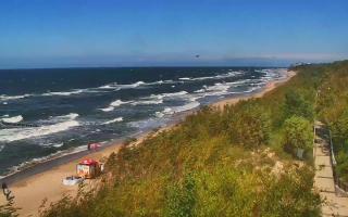 Dziwnów plaża - wschód - 08-07-2026 13:34