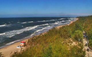 Dziwnów plaża - wschód - 08-07-2026 13:42