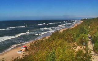 Dziwnów plaża - wschód - 08-07-2026 13:50