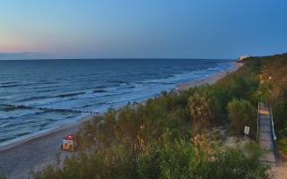 Dziwnów plaża - wschód - 21-07-2026 19:50