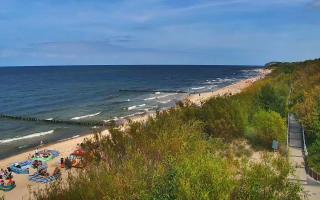 Dziwnów plaża - wschód - 24-07-2026 12:44