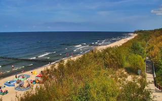 Dziwnów plaża - wschód - 24-07-2026 12:51