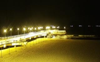 Gdańsk Brzeźno - molo - 13-10-2025 21:54