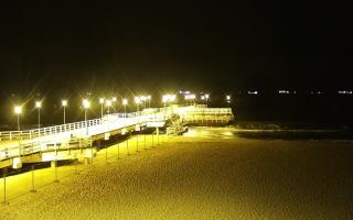 Gdańsk Brzeźno - molo - 13-10-2025 22:05