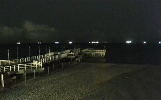 Gdańsk Brzeźno - molo - 17-11-2025 22:40