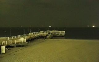 Gdańsk Brzeźno - molo - 28-11-2025 23:48