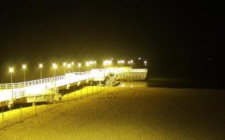 Gdańsk Brzeźno - molo - 17-12-2025 20:27