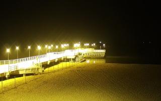 Gdańsk Brzeźno - molo - 17-12-2025 21:10