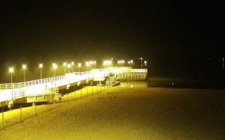 Gdańsk Brzeźno - molo - 17-12-2025 22:27