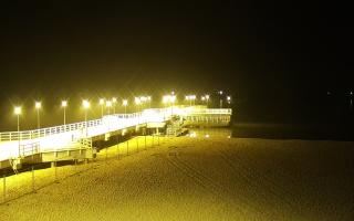 Gdańsk Brzeźno - molo - 18-12-2025 00:05