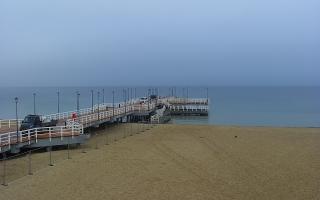 Gdańsk Brzeźno - molo - 18-12-2025 09:54