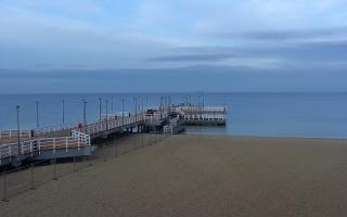 Gdańsk Brzeźno - molo - 18-12-2025 13:43