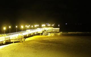 Gdańsk Brzeźno - molo - 09-01-2026 02:07