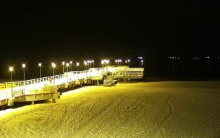 Gdańsk Brzeźno - molo - 14-01-2026 21:35