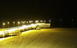 Gdańsk Brzeźno - molo - 14-01-2026 22:08
