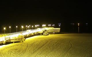 Gdańsk Brzeźno - molo - 14-01-2026 22:19