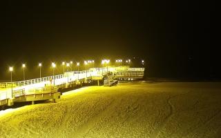 Gdańsk Brzeźno - molo - 15-01-2026 23:57